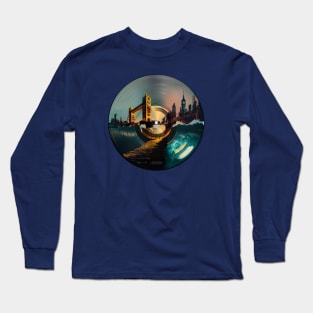 Vinyl Record - London Bridge Long Sleeve T-Shirt